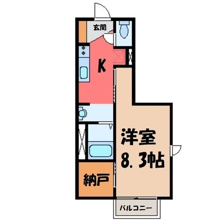 グランシード峰 C棟の物件間取画像